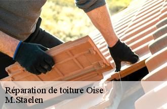 Réparation de toiture 60 Oise  M.Staelen