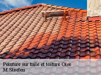 Peinture sur tuile et toiture Oise