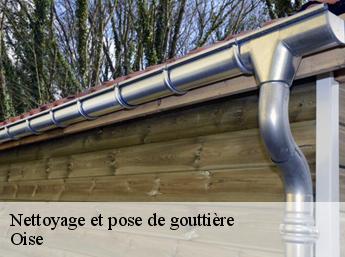 Nettoyage et pose de gouttière Oise 