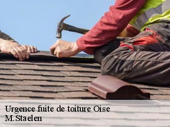 Urgence fuite de toiture Oise 