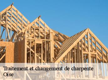 Traitement et changement de charpente Oise 