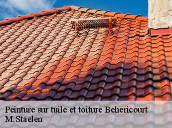 Peinture sur tuile et toiture 60400