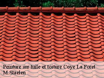 Peinture sur tuile