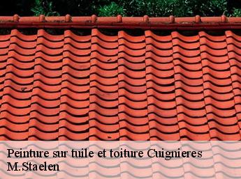 Peinture sur tuile