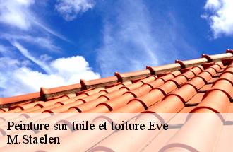 Peinture sur tuile et toiture  eve-60330 M.Staelen