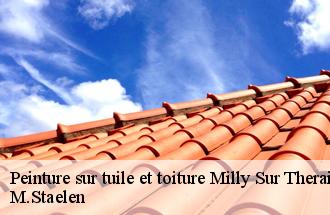 Peinture sur tuile et toiture milly-sur-therain-60112 Artisan Fortin
