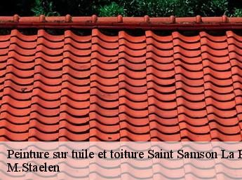Peinture sur tuile
