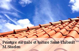 Peinture sur tuile et toiture  saint-thibault-60210 M.Staelen