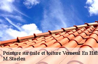 Peinture sur tuile et toiture  verneuil-en-halatte-60550 IF rénovation couverture