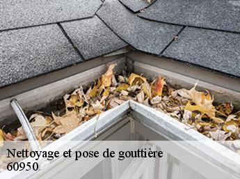 Nettoyage et pose de gouttière