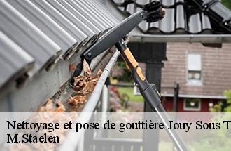 Nettoyage et pose de gouttière  jouy-sous-thelle-60240 M.Staelen