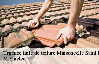 Urgence fuite de toiture  maisoncelle-saint-pierre-60112 M.Staelen