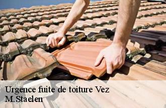 Urgence fuite de toiture vez-60117 M.Staelen