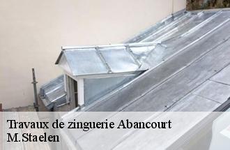 Travaux de zinguerie  abancourt-60220 M.Staelen