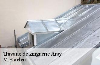 Travaux de zinguerie  arsy-60190 M.Staelen