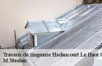 Travaux de zinguerie hadancourt-le-haut-clocher-60240 M.Staelen
