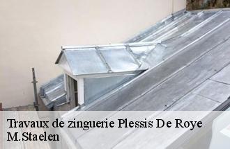 Travaux de zinguerie  plessis-de-roye-60310 M.Staelen